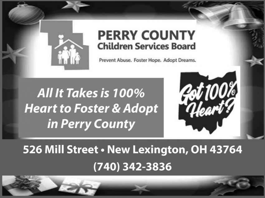 Got 100 Heart?, Perry County Children Services Board, New Lexington, OH