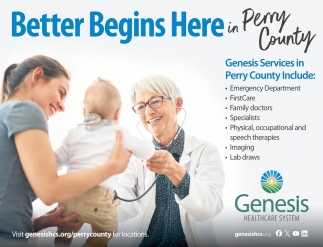 Better Begins Here, Genesis Healthcare System, Zanesville, OH