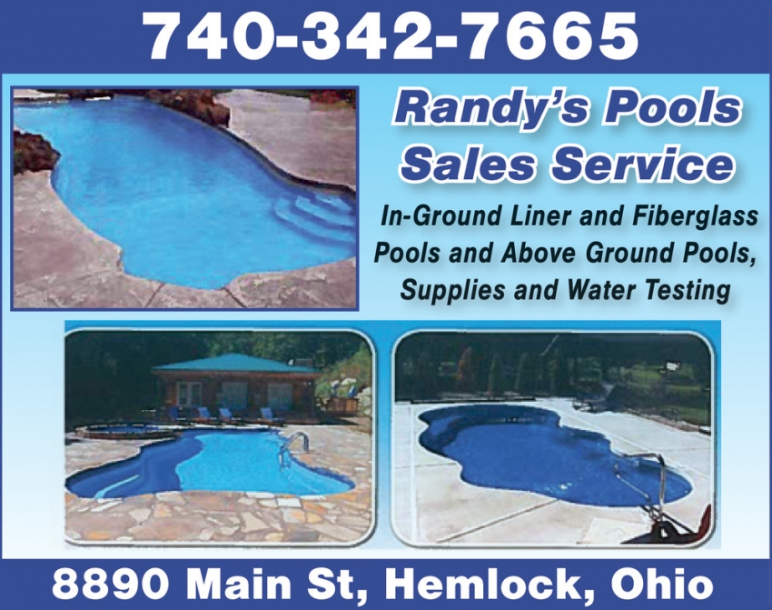 Rachel Judge Randy Pool Supplies and Water Testing, Randy's Pools Sales Service